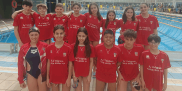 Bona actuació del Club Natació Tortosa a la jornada alevina de Salou