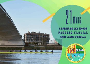 Sant Jaume d’Enveja acull una Regata de Promoció de Rem Olímpic