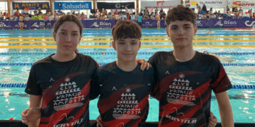 Bon nivell del Club Natació Amposta a l’Estatal Infantil d’Hivern