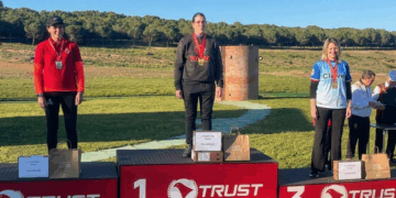 La bitemera Cinta Rodríguez guanya la Copa Espanya de tir al plat