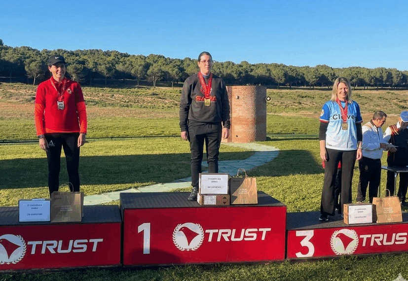 La bitemera Cinta Rodríguez guanya la Copa Espanya de tir al plat