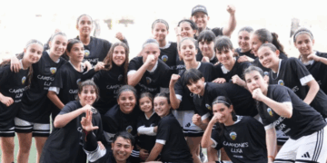 El cadet A femení del CF Amposta es proclama campió de Lliga