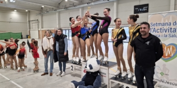 Més de cent actuacions a Jesús al patinatge artístic dels jocs esportius escolars del Baix Ebre