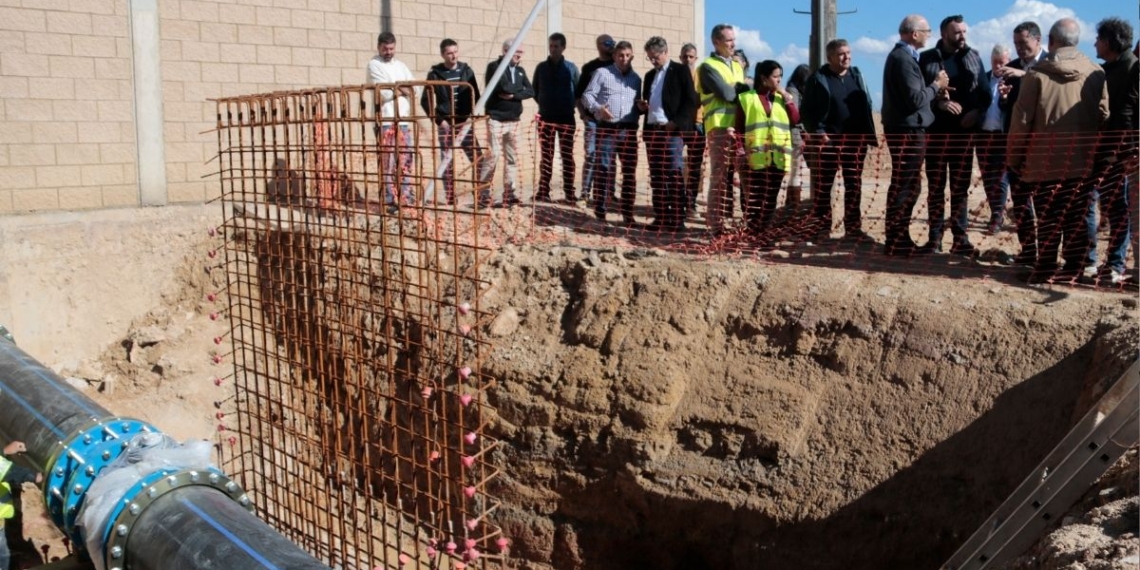 El conseller Ordeig inaugura la modernització del regadiu de la Terra Alta a la Pobla de Massaluca