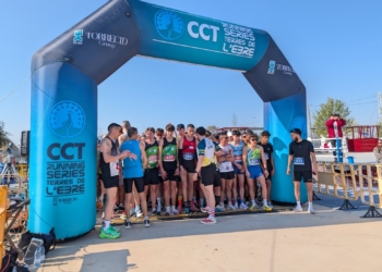 Pau Nacenta i Sandra Vidiella guanyen els 10 quilòmetres de la Cursa del Pont de Deltebre