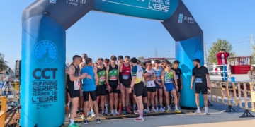 Pau Nacenta i Sandra Vidiella guanyen els 10 quilòmetres de la Cursa del Pont de Deltebre