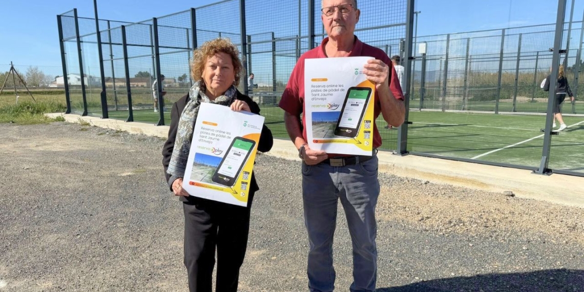 noves pistes padel sant jaume d'enveja