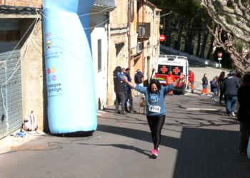 Mas de Barberans acull la tercera etapa de la Marató ZER Montsià amb més de 300 participants