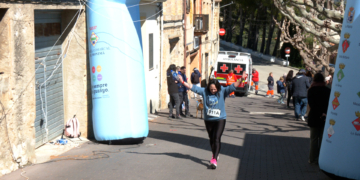 Mas de Barberans acull la tercera etapa de la Marató ZER Montsià amb més de 300 participants.