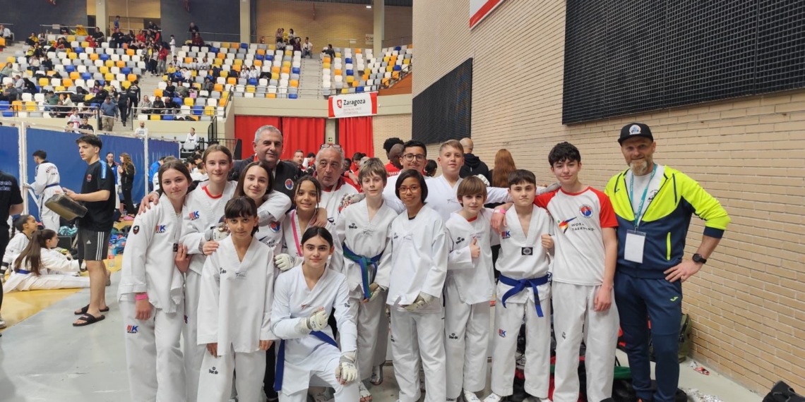 Podis del TKD Alfaro Amposta a l’Open d’Aragó
