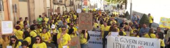Protesta Educació