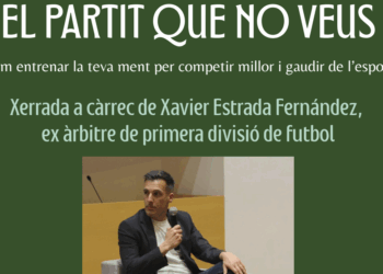 Xerrada de l’exàrbitre de Primera Divisió Xavier Estrada Fernández sota el nom de ‘El partit que no veus’ al Consell Comarcal de la Terra Alta