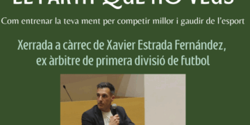 Xerrada de l’exàrbitre de Primera Divisió Xavier Estrada Fernández sota el nom de ‘El partit que no veus’ al Consell Comarcal de la Terra Alta