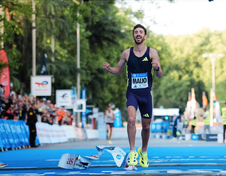 Àdam Maijó guanya la prova de 10 quilòmetres del Zurich Rock ‘n’ Roll Running Series Madrid