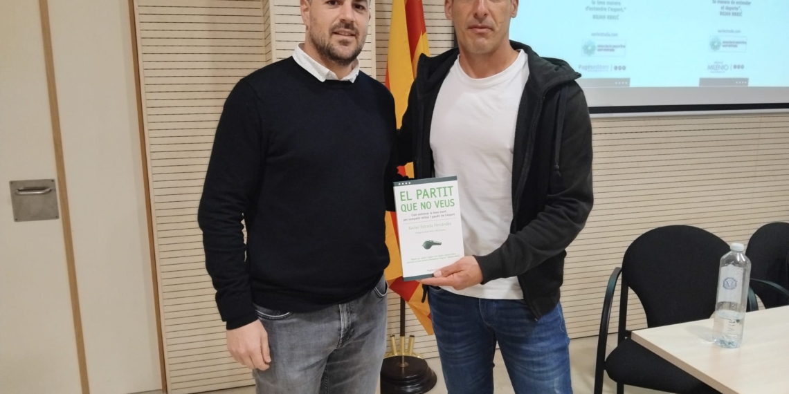 Xerrada de l’exàrbitre de Primera Divisió Xavier Estrada Fernández sota el nom de ‘El partit que no veus’ al Consell Comarcal de la Terra Alta