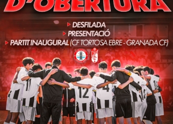 Tot a punt a Tortosa per a la cerimònia inaugural del torneig ITE, amb una desfilada des del parc a l’estadi municipal