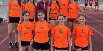 L’equip femení de l’ATE signa una gran actuació al Campionat de Catalunya de Clubs Sub’14 B
