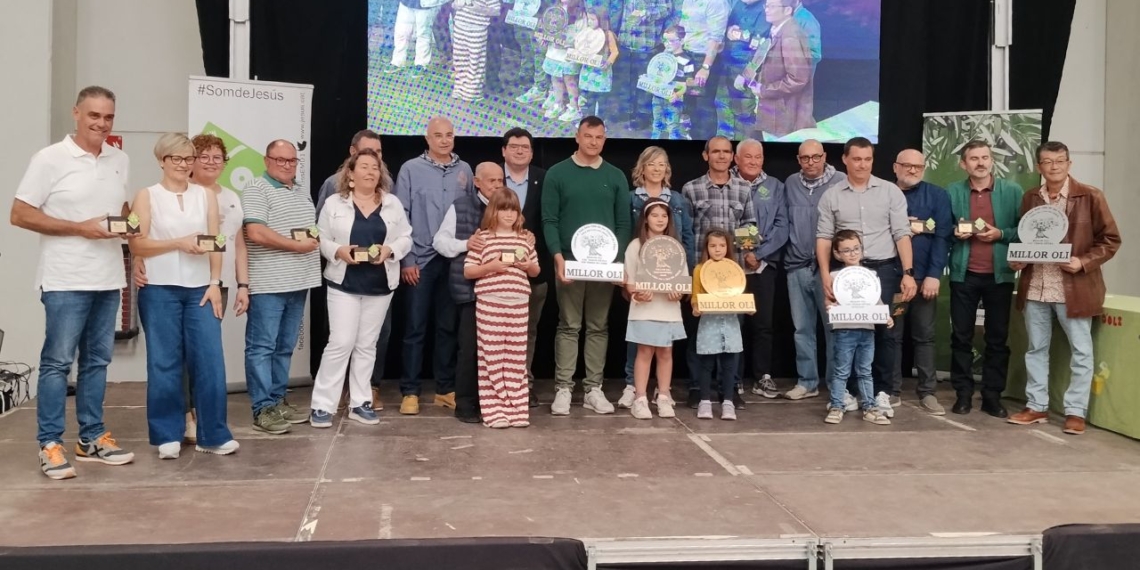 Triplet de premis per a l’Aureum Sevillenc de Soldebre al concurs de la Fira de l’Oli de Jesús