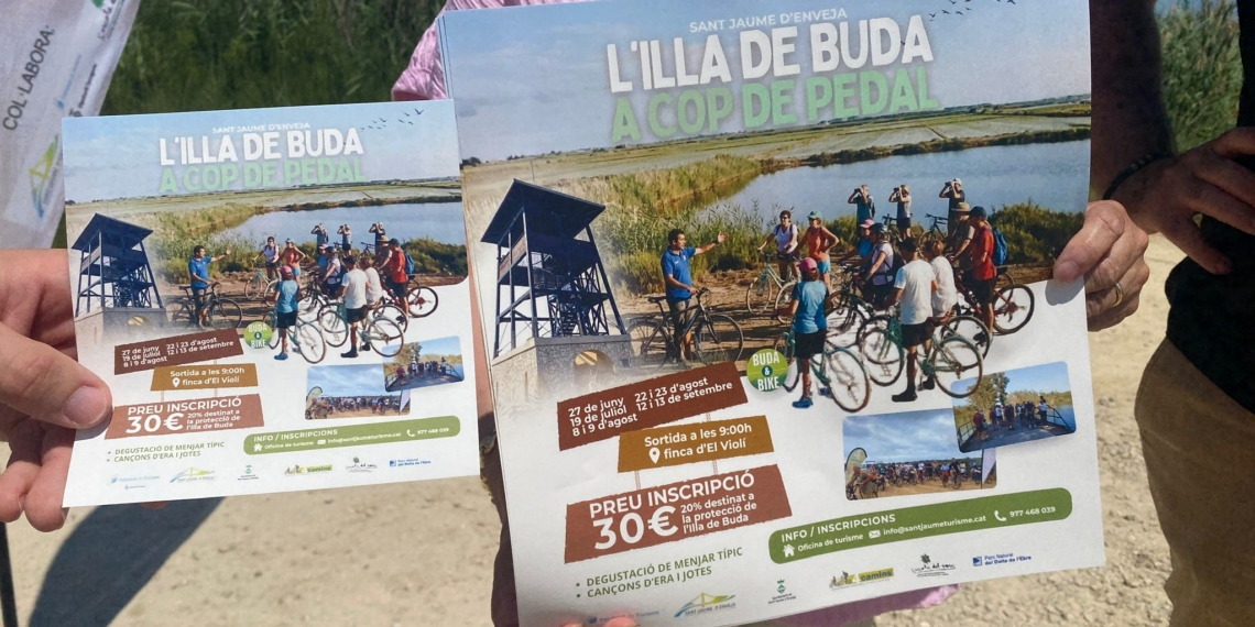 El Buda & Bike de Sant Jaume d’Enveja mostrarà un any més la màgia de l’Illa de Buda pedalant