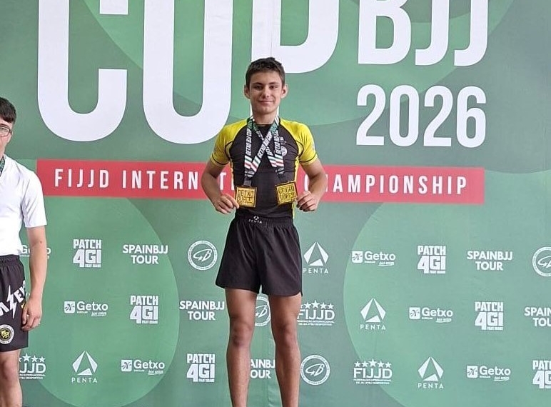El bateà Àlex Alañá es proclama campió del Nord de Jiu Jitsu brasiler