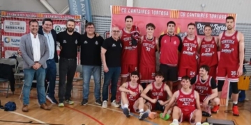 El CB Cantaires-Tortosa supera (62-72) el Vilafranca i assegura el segon lloc que li pot donar l’ascens a Copa Catalunya