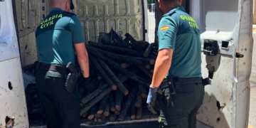 guardia civil coure robat