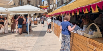 Les demostracions artesanes retornen Batea a l’edat mitjana amb la 28a edició del Mercat Medieval