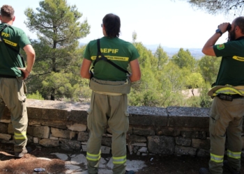 La calor rècord de maig, amb un màxim de 39,5 °C a Vinebre, avança un mes la campanya d’incendis del GEPIF a la Terra Alta i la Ribera d’Ebre.