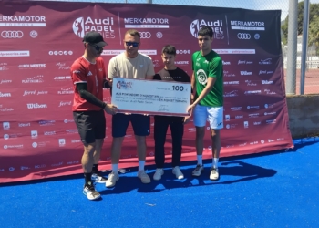 Iadan Acsensi i Álvaro Gallardo guanyen la segona masculina al torneig de l’Audi del Club Tennis Serramar