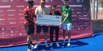 Iadan Acsensi i Álvaro Gallardo guanyen la segona masculina al torneig de l’Audi del Club Tennis Serramar