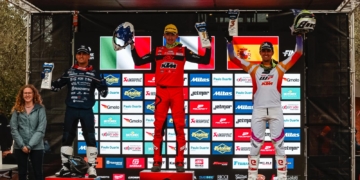 Àlex Puey aconsegueix fer podi a la segona prova del Mundial d’Enduro disputada a Oliana
