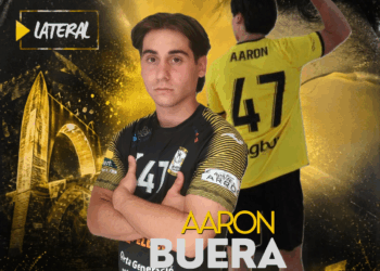 El sènior masculí de l’Handbol Amposta confirma la continuïtat d’Aaron Buera i Ferran Campanals