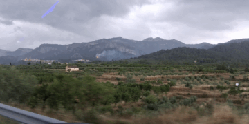 Estabilitzat un incendi a prop de l’ermita de Sant Blai a Tivissa