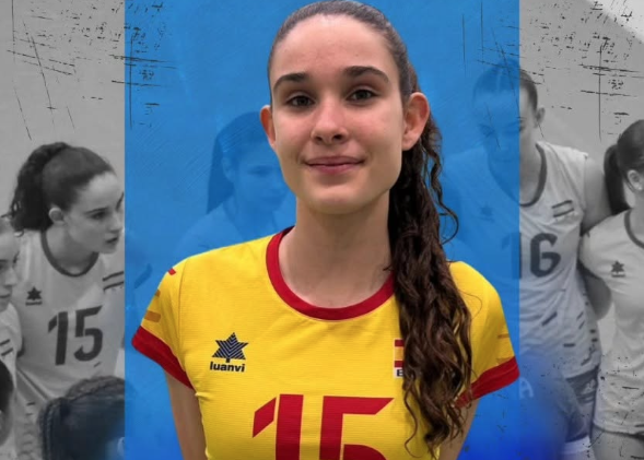 Júlia Vilar, del Volei Roquetes, convocada amb Espanya Sub’18