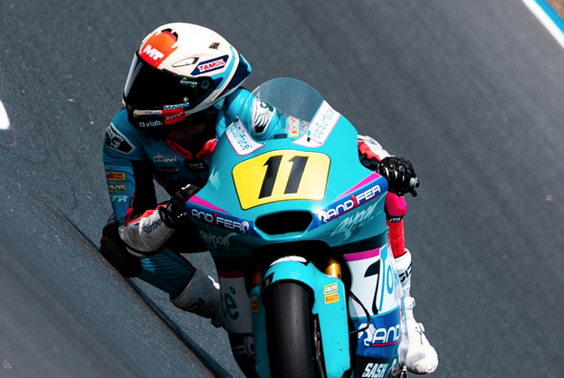 Primer Top10 del pilot de Les Cases d’Alcanar Íker Garcia a Moto 2