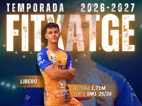 El Volei Roquetes renova a Redu Chmali i Joaquín Estrada i confirma la tornada d’Isak Martí