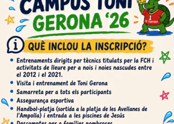 Tret de sortida al Campus d’Estiu d’Handbol Toni Gerona