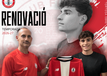 Marc Margalef continuarà defensant els colors del CF Tortosa Ebre