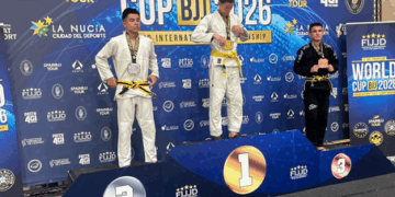 Àlex Alañá aconsegueix dos bronzes a la World Cup Jiu Jitsu de La Nucía