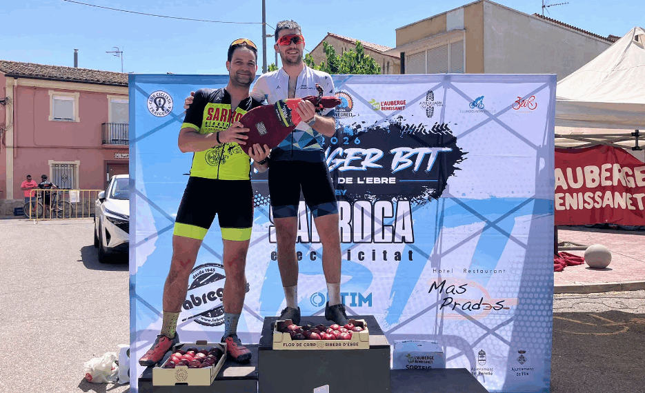 Més de 150 participants prenent part en la BTT L’Auberge de Benissanet