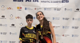 Júlia Vilar, del Volei Roquetes, guanya l’Estatal amb la Selecció Catalana cadet