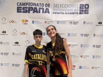 Júlia Vilar, del Volei Roquetes, guanya l’Estatal amb la Selecció Catalana cadet