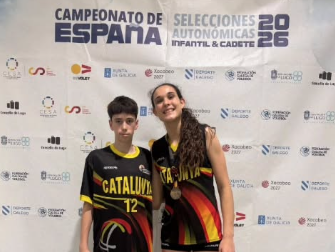 Júlia Vilar, del Volei Roquetes, guanya l’Estatal amb la Selecció Catalana cadet