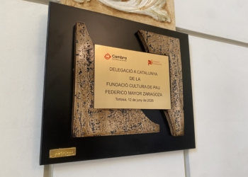 Tortosa es converteix en la seu de la delegació a Catalunya de la Fundació Cultura de Pau i rep el llegat de Mayor Zaragoza