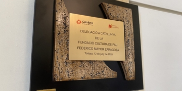 Tortosa es converteix en la seu de la delegació a Catalunya de la Fundació Cultura de Pau i rep el llegat de Mayor Zaragoza