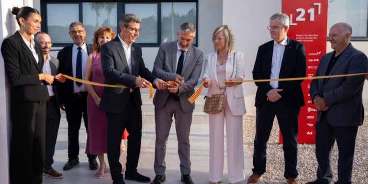 Inauguració de la nova seu de 21 Audiovisual