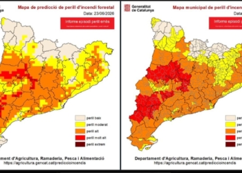 Agricultura suspèn l’ús de petards i focs a prop de les zones forestals per l’alt risc d’incendis