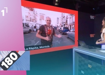 Arribada de la flama del Canigó a la Ràpita