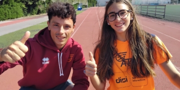 Paula Sintorres, una jove promesa de l’atletisme ebrenc que apunta alt
