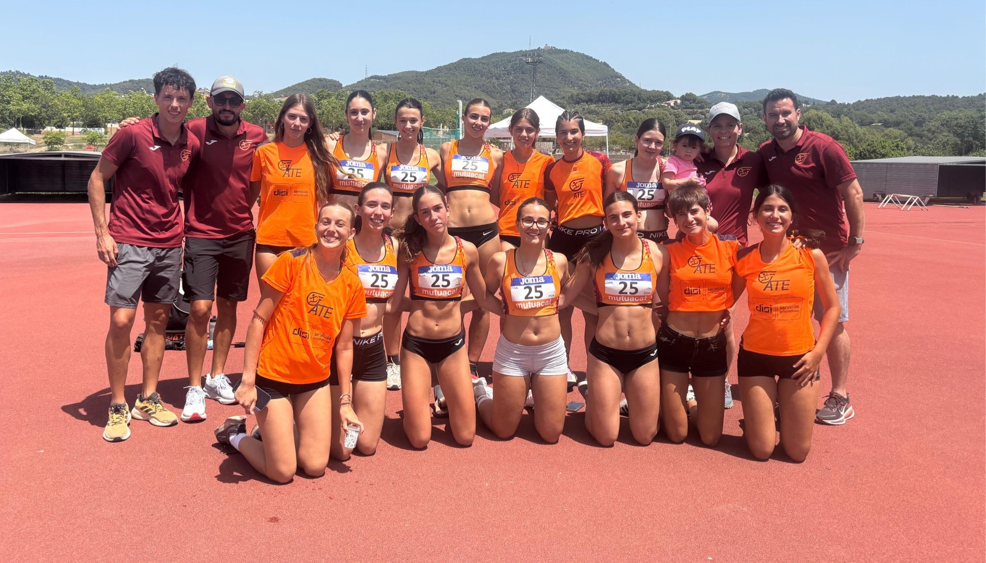L’equip femení de l’ATE assoleix una meritòria setena posició al Català Sub’16 per Equips